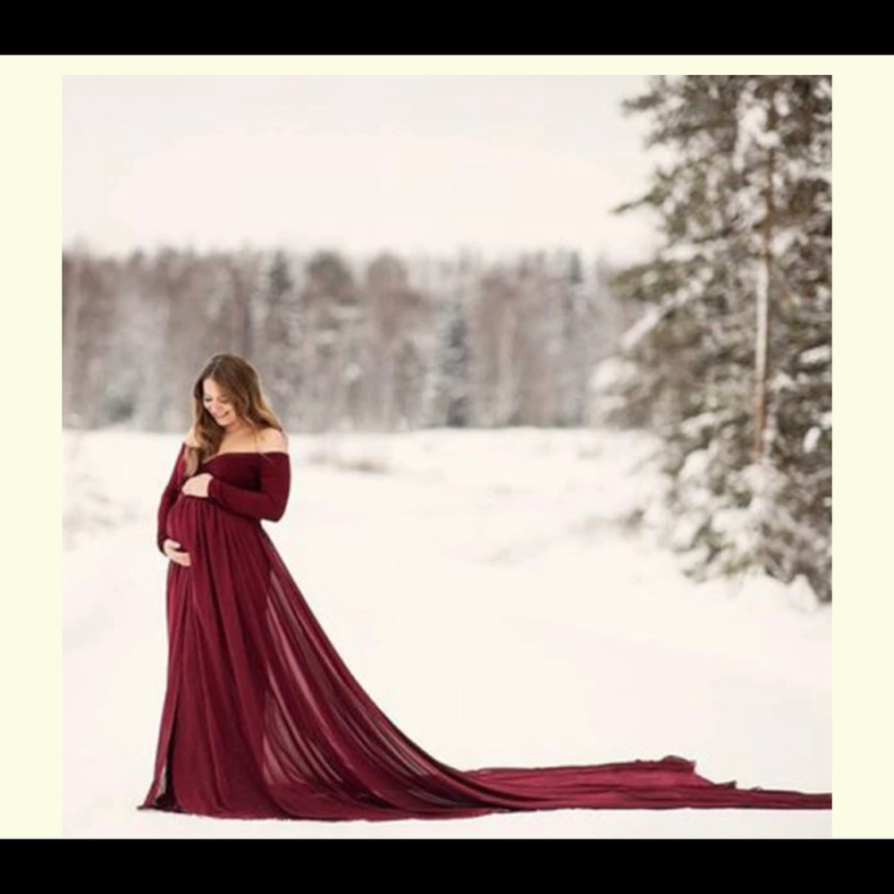 Maternity Photoshoot Dress